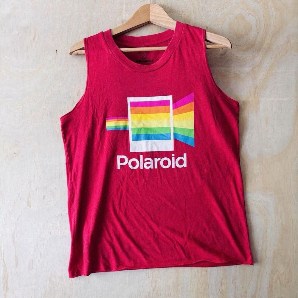 Polaroid Men's Red T-shirt